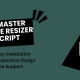 AI Master Image Resizer Script