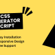 Responsive CSS Generator Script